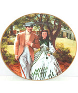 Gone with the Wind Collectors Plate Home to Tara Bradford Exchange Vintage - £39.92 GBP