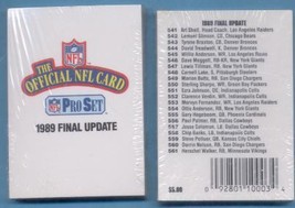 1989 Pro Set Final Update Football Set - $5.00