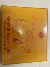 2001 2002 2003 Onward Lotus Elise Service Parts List Manual Book Oem - $190.48