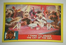 1987 Topps Alien Productions ALF #4 Non Sport Trading Card Alf TV Show - $0.99