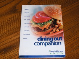 Weight Watchers Dining Out Companion &amp; 2 Complete Food Companions Book Lot - £15.94 GBP