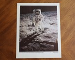Vintage NASA 11x14 Photo/Print 69-HC-684 Aldrin Faceplate Reflects Armst... - £9.59 GBP