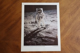 Vintage NASA 11x14 Photo/Print 69-HC-684 Aldrin Faceplate Reflects Armst... - $12.00