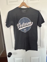 Volcom Shirt Womens S Heather Gray True To This T-Shirt Cotton Blend - £5.03 GBP