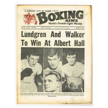 Boxing News Magazine March 6 1964 mbox3415/f  Vol 20 No.10 Lundgren and Walker t - £4.60 GBP
