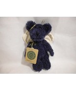 BOYDS Bears Archive Collection LAPIS blue stuffed plush 9&quot; toy teddy ang... - £7.07 GBP