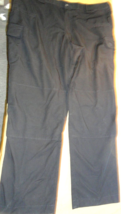 5.11 BLACK TACTICAL PANTS W/ MAGAZINE POCKETS NIGHT OPERATIONS 48X32.5 - $26.13