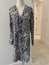 Nieman Marcus Women’s Animal Print Shirt Dress Size 2 NWOT - £19.38 GBP