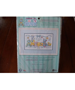 Dimensions Baby&#39;s Friends Birth Record Counted Cross Stitch NEW - $30.43 CAD