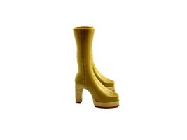 MGA Bratz GIRL Doll Shoes Boots High Heels Tan Accessories - £6.79 GBP