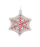 Etched Ceramic Tree Ornament (Set of 24) - $3,322.08 MXN