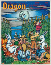 Dragon Magazine #79 1983 TSR AD&amp;D Jack Crane Cover Art / Wormy Phil &amp; Dixie - £19.70 GBP