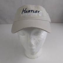 Hartley Vending Cream Embroidered Unisex Adjustable Visor - $13.57
