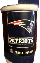 New England Patriots Fleece blanket Split Soft Throw 50&quot; x 60&quot; - $11.76