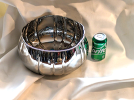 Micheal Aram Gourd And Vine Serving Bowl Large Stainless Steel Retired 10 - $145.20