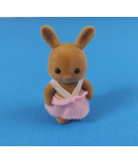 Toy House Forest Family Brown Sister Rabbit 2&quot; Collectible Toy Figure - $13.57 CAD