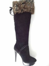 GUESS Marciano Women&#39;s Reet Tall Boots, Black, Size 71/2 M US  NIB - £77.57 GBP