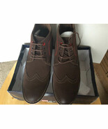Men Solo Georgia Lace-Up Ankle Casual Dress Chukka Boot Shoes Strong Bro... - $541.40 MXN