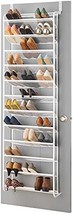 White 36-Pair Over The Door Shoe Organizer By Whitmor. - £31.63 GBP