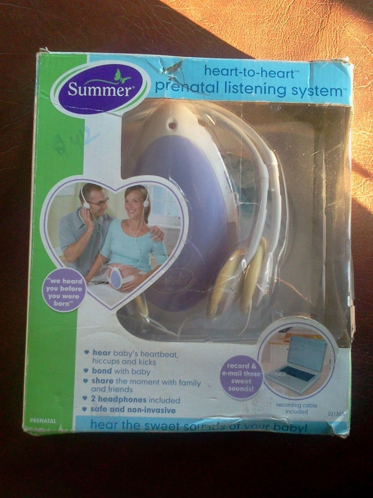 Summer Infant Heart to Heart Prenatal Listening System - $19.80
