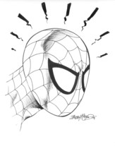 Bob McLeod Signed Original Marvel Comics Art Sketch ~ Amazing Spider-man - £163.53 GBP