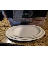 DOWAN Large Serving Platters 16&quot;/14&quot;/12&quot; Oval Serving Platters Oven Safe... - $48.51