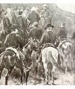 General Shafter And Toral Spanish Surrender Santiago 1899 Victorian Prin... - $40.99 CAD