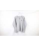 Vintage Fila Womens Size XL Box Logo Crewneck Sweatshirt Heather Gray - $47.45 CAD