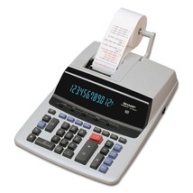 Sharp 12-Digit Print Calculator Desktop Size Adding Machine, Perfect for... - $93.06