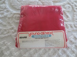 NIP SEARS Young -at-Heart TOUGHCORD WOVEN 50&quot; x 63&quot; Long DRAPERIES - FIE... - $39.00
