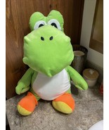 Yoshi Super Mario Nintendo Plush 20&quot; Large Stuffed Animal With Secret Pouch - $19.99