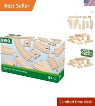 FSC Certified Wooden Train Expansion Pack - Build, Play, Learn for Kids ... - $980.80 MXN