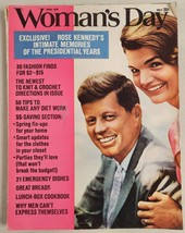 Woman&#39;s Day April  1974 John F. Kennedy &amp; Jackie Rose Kennedy&#39;s Memories - £13.40 GBP
