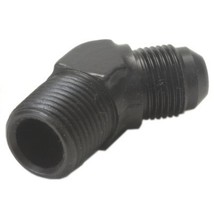 Pacific Customs An 3/8 Npt Male To #8 Male 45 Degree Hose Adapter - $24.20