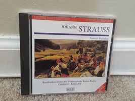 Johann Strauss : Famous Melodies / Klaus Arp, Baden-Baden (CD, chef-d&#39;œu... - £7.37 GBP