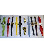 Lot of 11 vintage fashion watches with bands St Bernard Nine West Sweda ... - £11.85 GBP