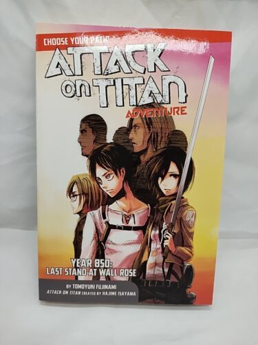 Attack On Titan Choose Your Path Adventure Year 850: Last Stand At Wall ... - $11.87