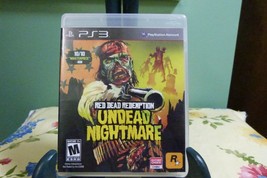 Red Dead Redemption: Undead Nightmare (Sony PlayStation 3 PS3 2010)w/ Manual - £9.44 GBP