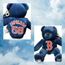 Jonathan Papelbon Boston Red Sox Teddy Bear Plush Forever Collectibles 7.5&quot; - £7.86 GBP