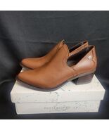 Musse &amp; Cloud Leather Ankle Boots Tan Camel Women&#39;s 9 Spain NEW NIB Bale... - $773.30 MXN