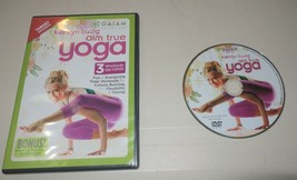 Kathryn Budig Aim True Yoga 3 Workouts on 1 DVD - $6.50