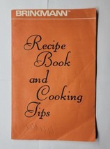1986 Recipe Book And Cooking Tips Brinkmann 4 Way Outdoor Kitchen Booklet - £7.03 GBP