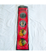 Chicago Blackhawks EMBROIDERED WOOL HERITAGE BANNER 8"X32" NHL LICENSED NEW - $29.69