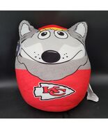 Rare New NWT Kansas City Chiefs KC Wolf NFL Football Mascot Squishmallow... - €29,73 EUR