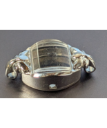 Vintage NOS IDWC Co. Elgin Ladies Silver Tone Watch Case with Crystal &amp; ... - $27.77 CAD