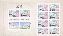DAY OF FRIENDSHIP 2015 S/SHEET - USA MINT 12 FOREVER Stamps - $19.95