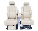 2nd Row Leather Pair Captains Seats OEM 2010 Chevrolet Tahoe90 Day Warra... - $593.96