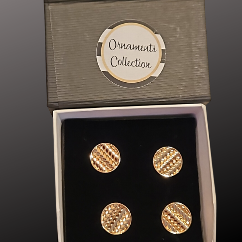  Magnetic Horse Show Number Pins Gold Makin Trax Concho Set of 4 NEW - $24.99
