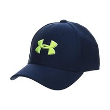 Under Armour Kid&#39;s Boy&#39;s Blitzing 3.0 Cap White/Academy (408), S/M  - £46.54 GBP