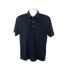 PGA Tour Airflux Golf Men&#39;s Collared Polo Shirt ~ Sz M ~ Blue ~ Short Sl... - £10.61 GBP